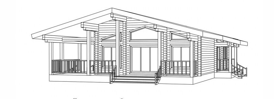 Спроектировать деревянный дом