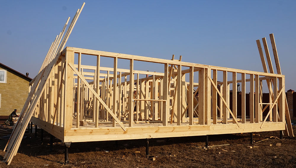Строительство деревянных каркасных домов под ключ
